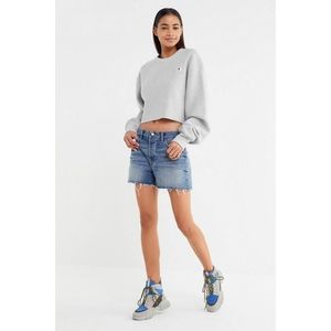 BDG | Boyfriend Low-Rise Distressed Denim Shorts